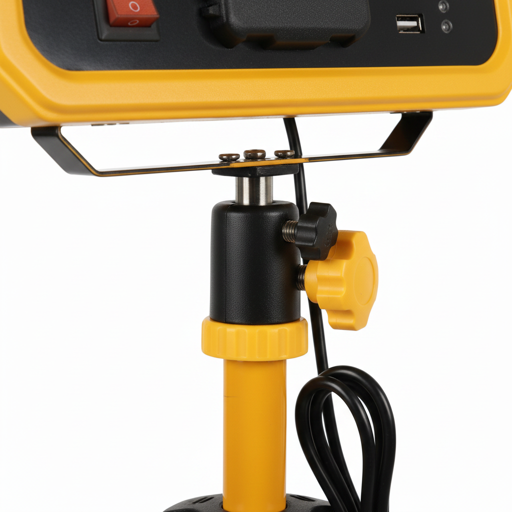 Rechargeable LED Flood Light with Tripod