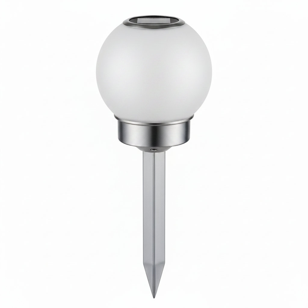 Solar Glass Ball Garden Light