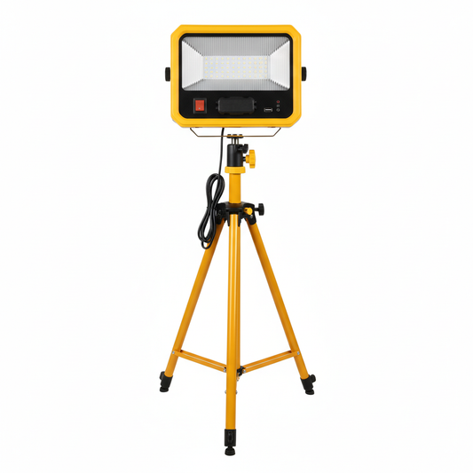 Rechargeable LED Flood Light with Tripod