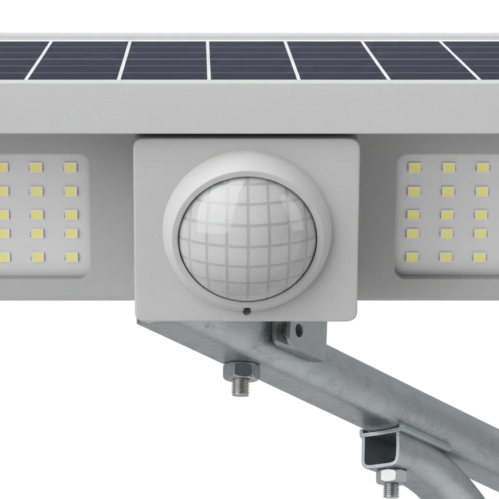 Solar Street Light with Motion Sensor and Remote Control