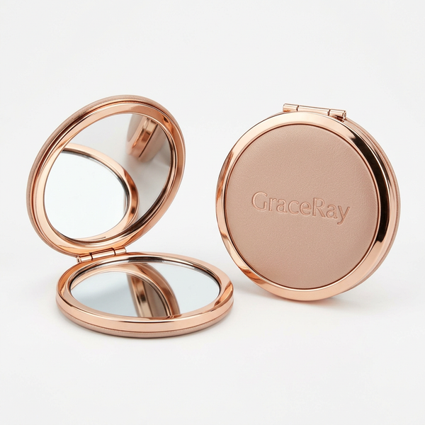 Custom Logo Compact Mirrors