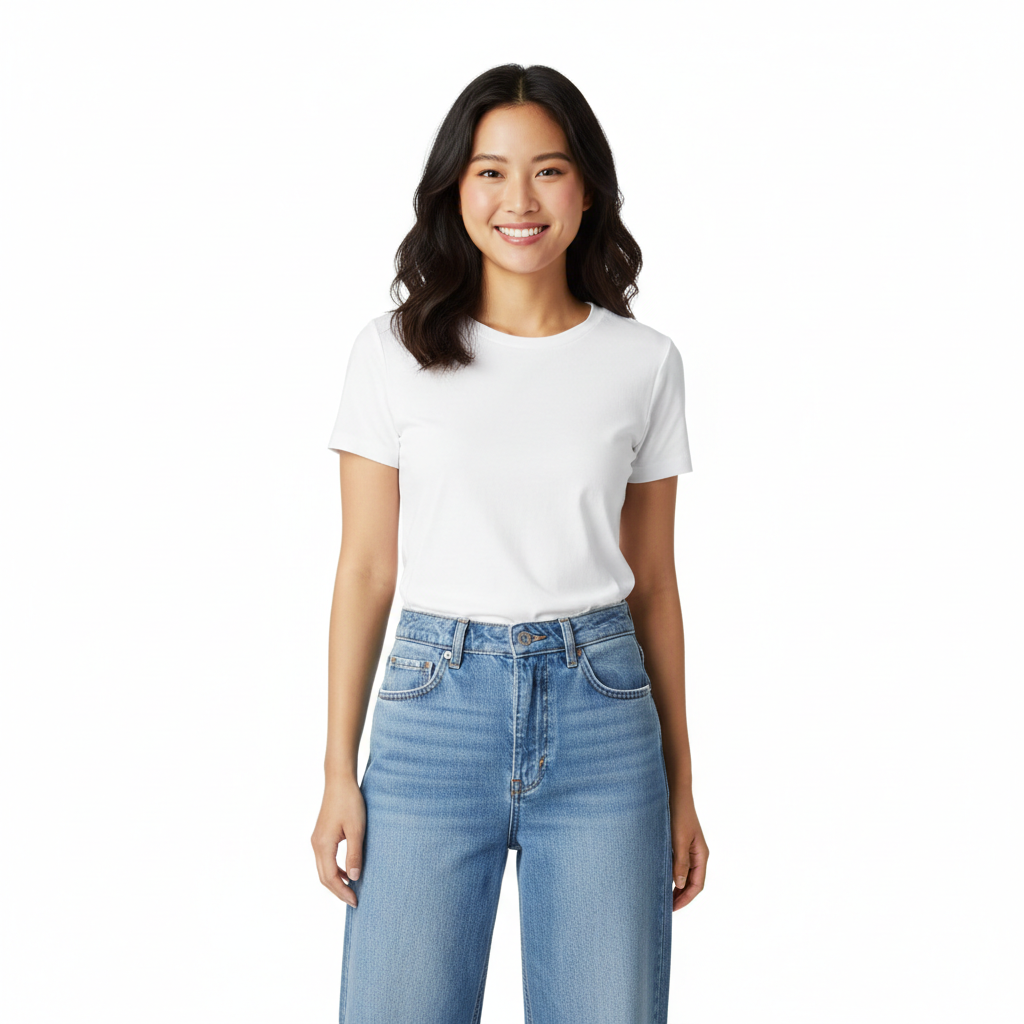 Main Image - Wide Leg Jeans