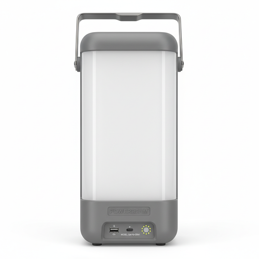 Rechargeable LED Emergency Lantern with Power Bank