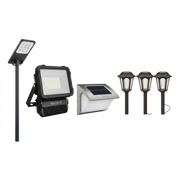 Commercial Solar Outdoor Lighting Collection