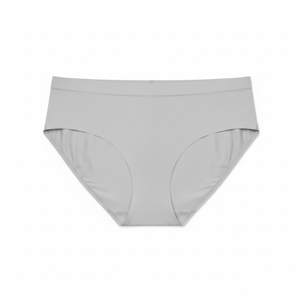 Seamless underwear light grey