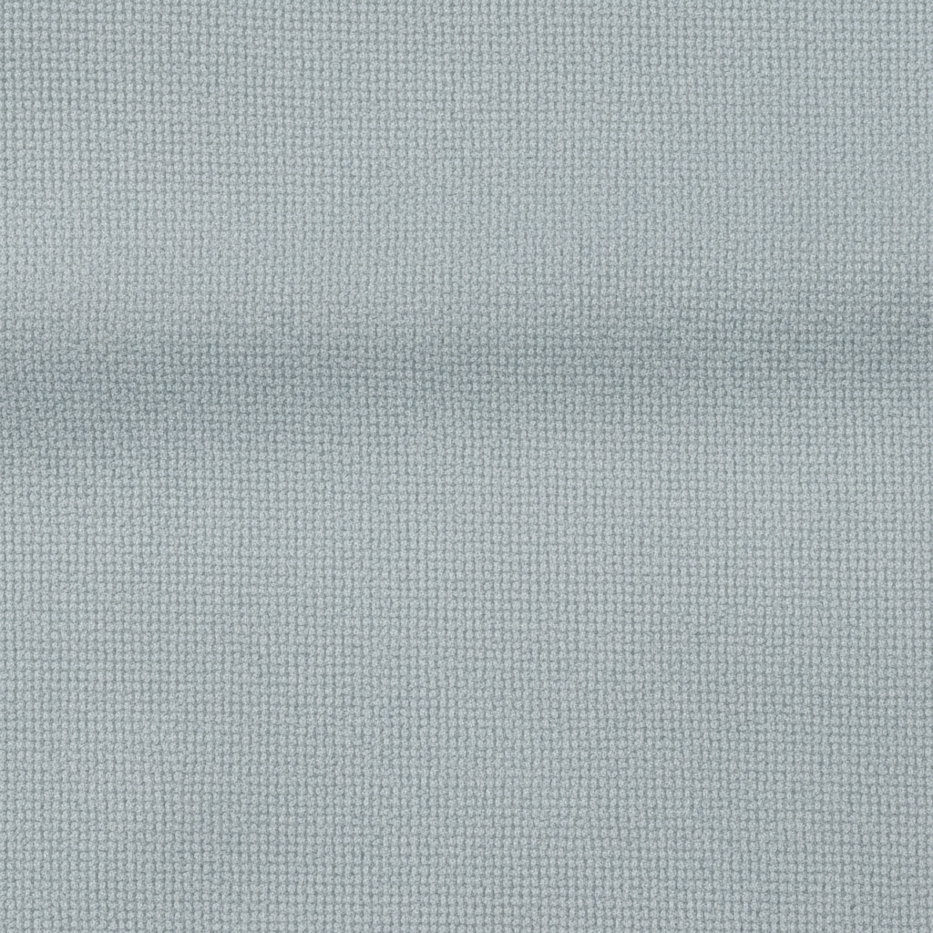 Macro detail of lint-free microfiber fabric weave and zigzag serrated laser cut edge