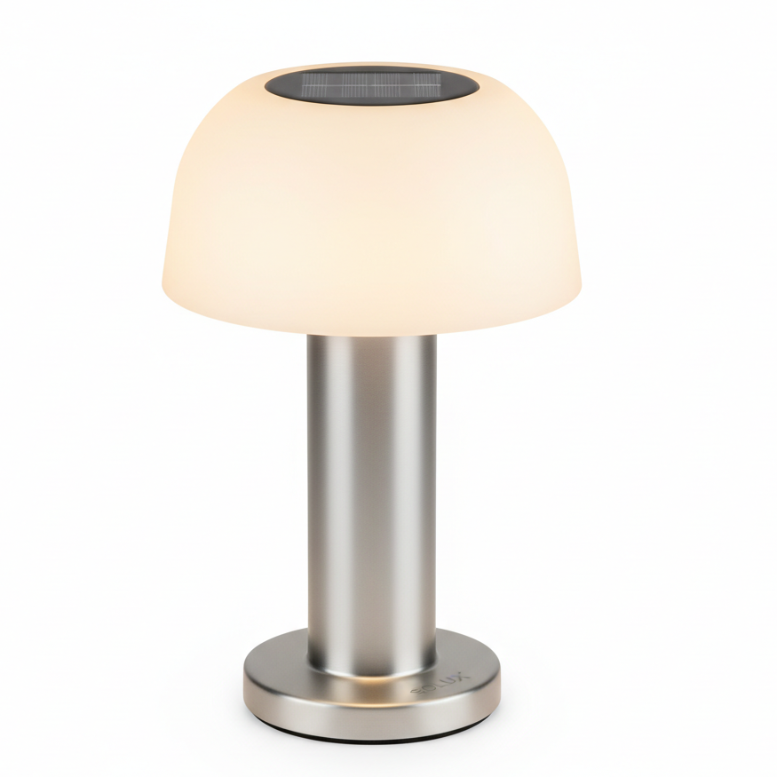Solar Table Lamp for Patio and Outdoor Dining
