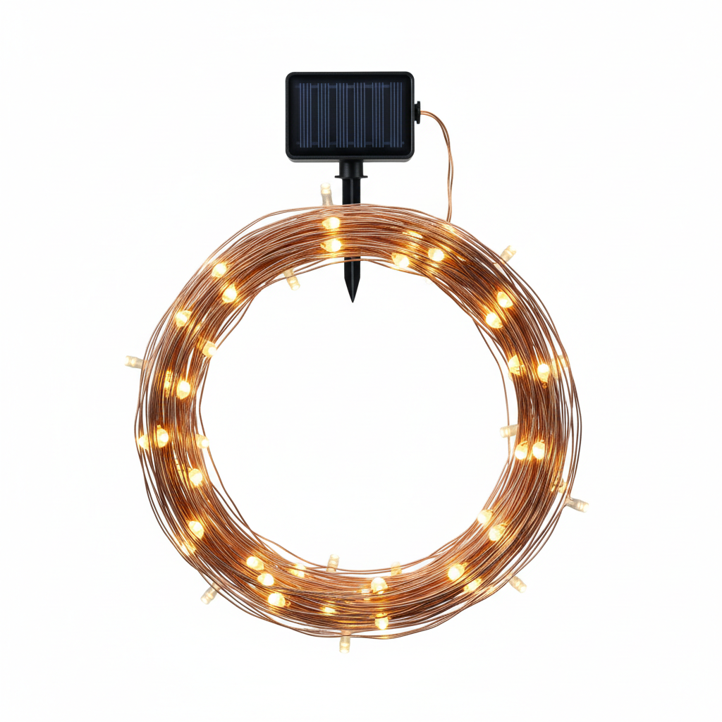 Solar Fairy Lights with Copper Wire