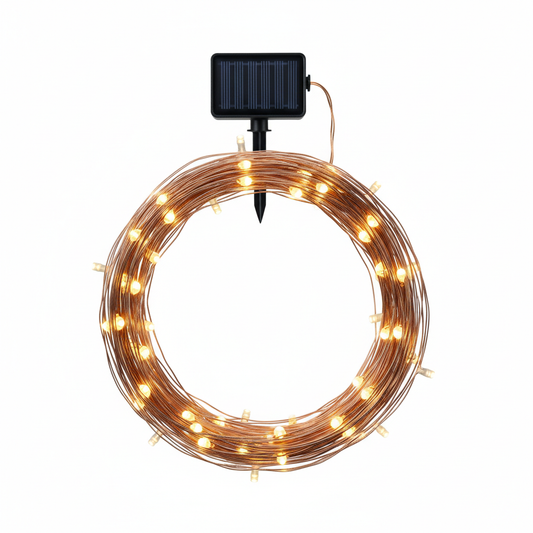 Solar Fairy Lights with Copper Wire
