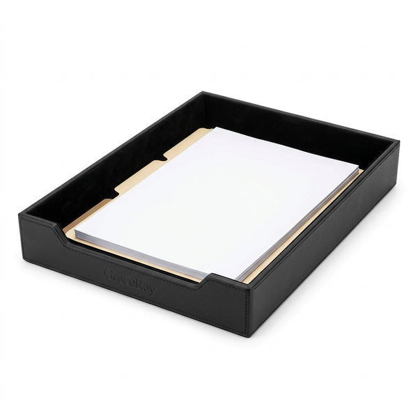 Custom Logo Executive Document Tray