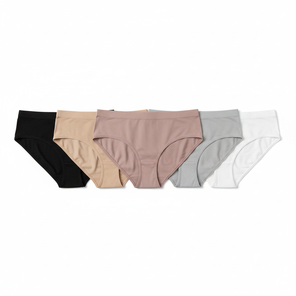 Women seamless bikini underwear 5 colors