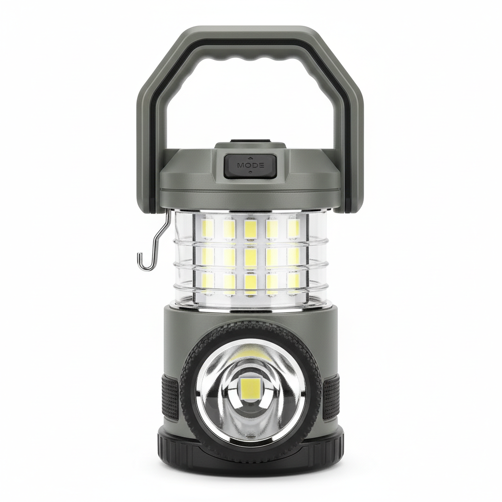 Portable LED Emergency Flashlight Lantern