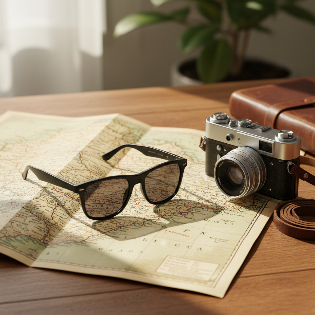 Unisex Wayfarer Sunglasses with UV400 Lenses