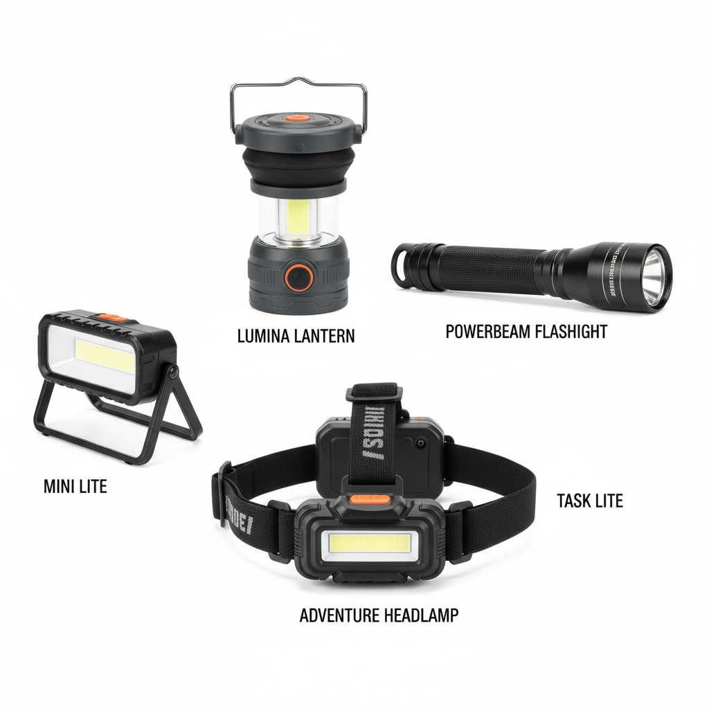 Multi-Function Portable LED Lighting Kit