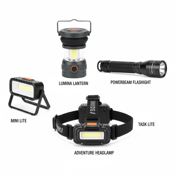 Multi-Function Portable LED Lighting Kit