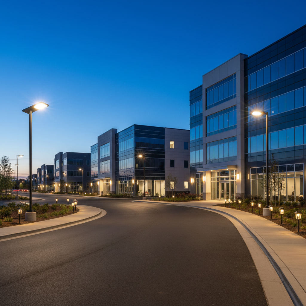 Commercial Solar Outdoor Lighting Collection