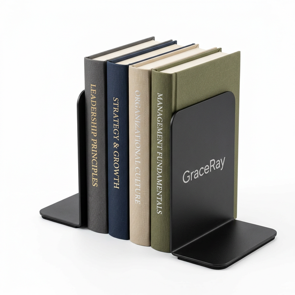 Custom Logo Desk Bookends