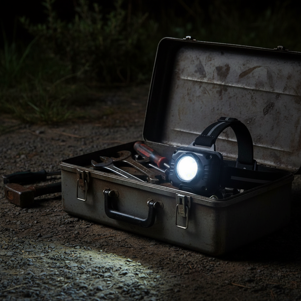 USB Rechargeable LED Headlamp