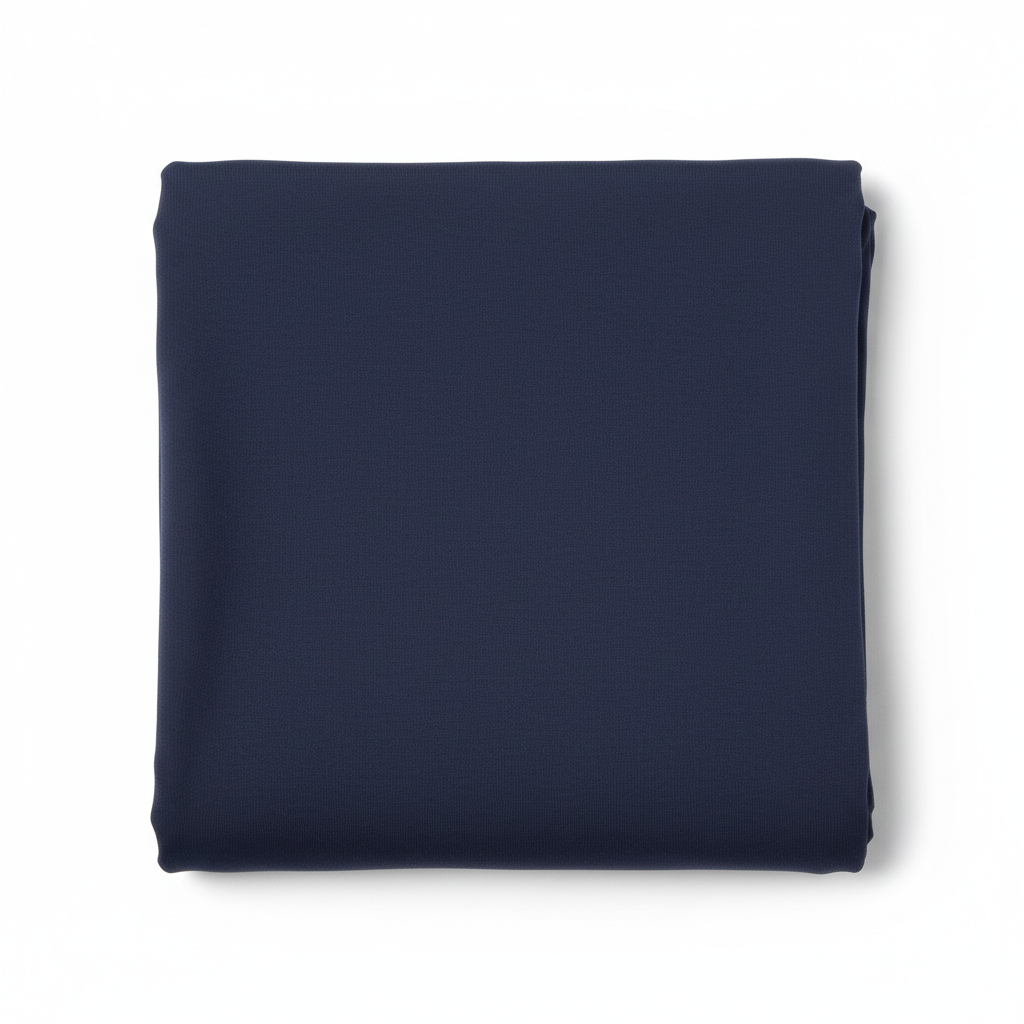 Navy blue lightweight yoga leggings fabric texture detail