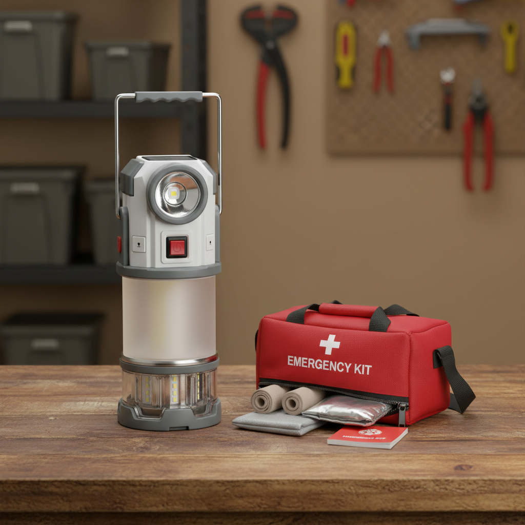 Rechargeable Multi-Function Emergency Lantern