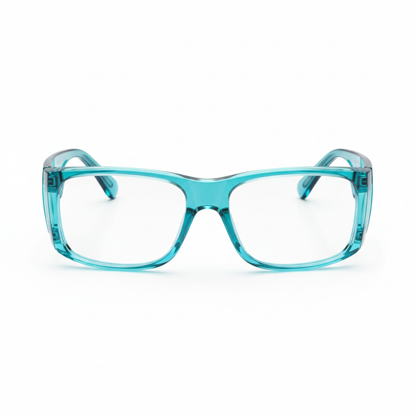Fashion Safety Glasses with Colorful Transparent Frame