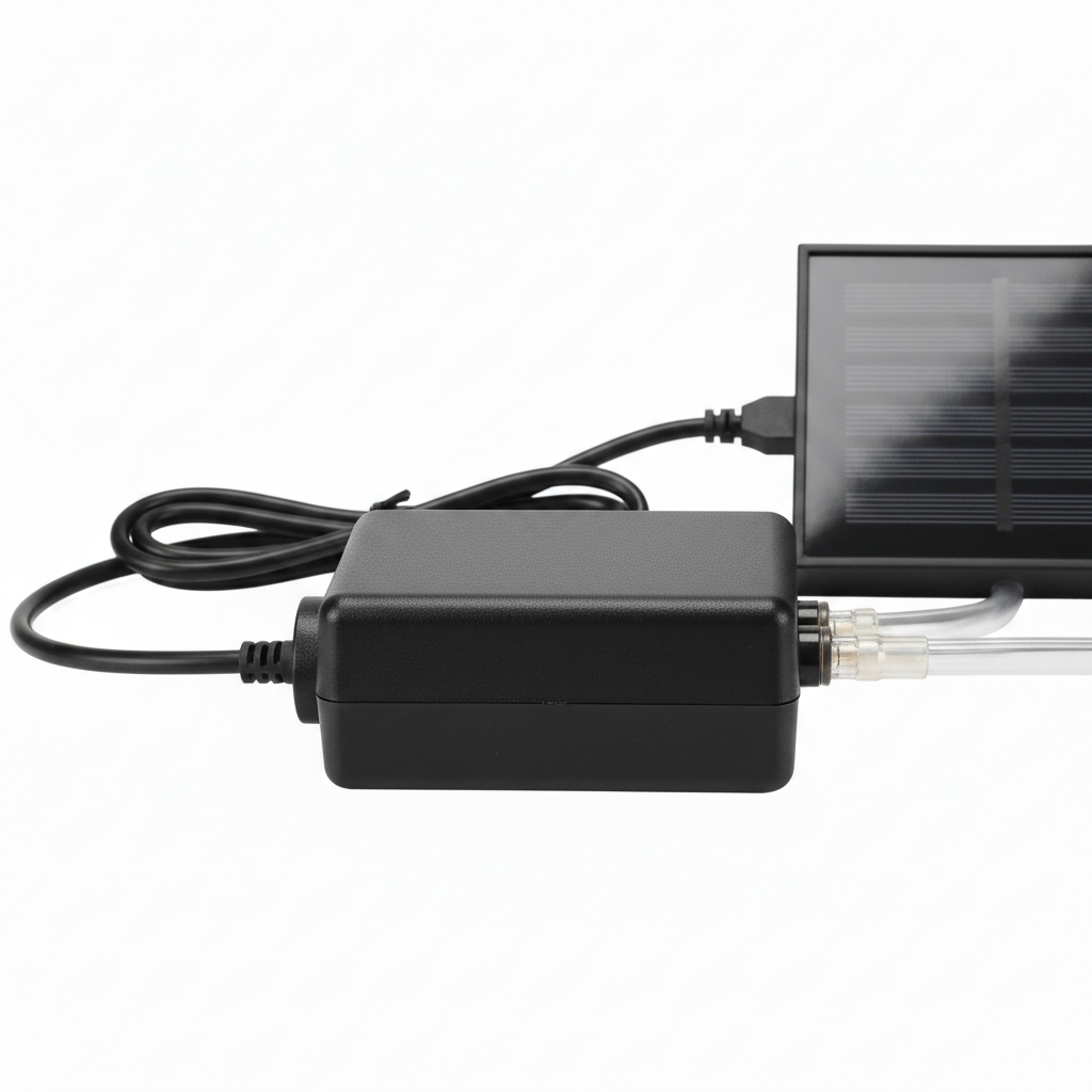Solar-Powered Outdoor Air Pump