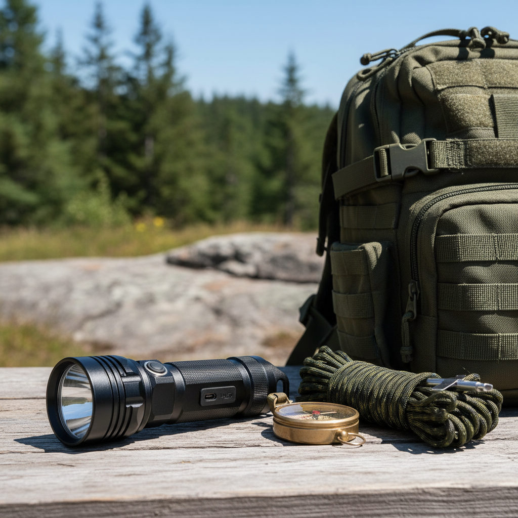 Rechargeable LED Flashlight with USB-C Charging