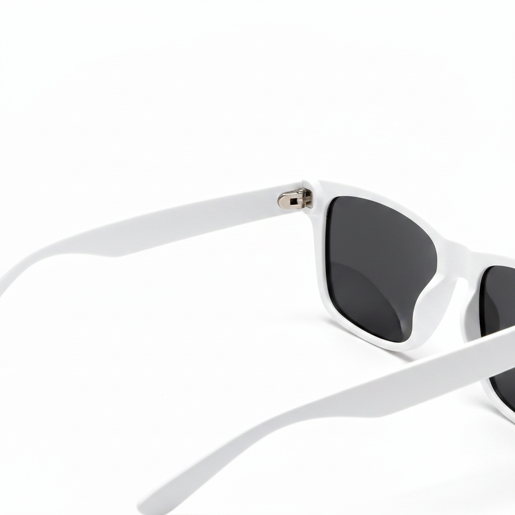 Unisex Rectangular Sunglasses with Minimalist Frame