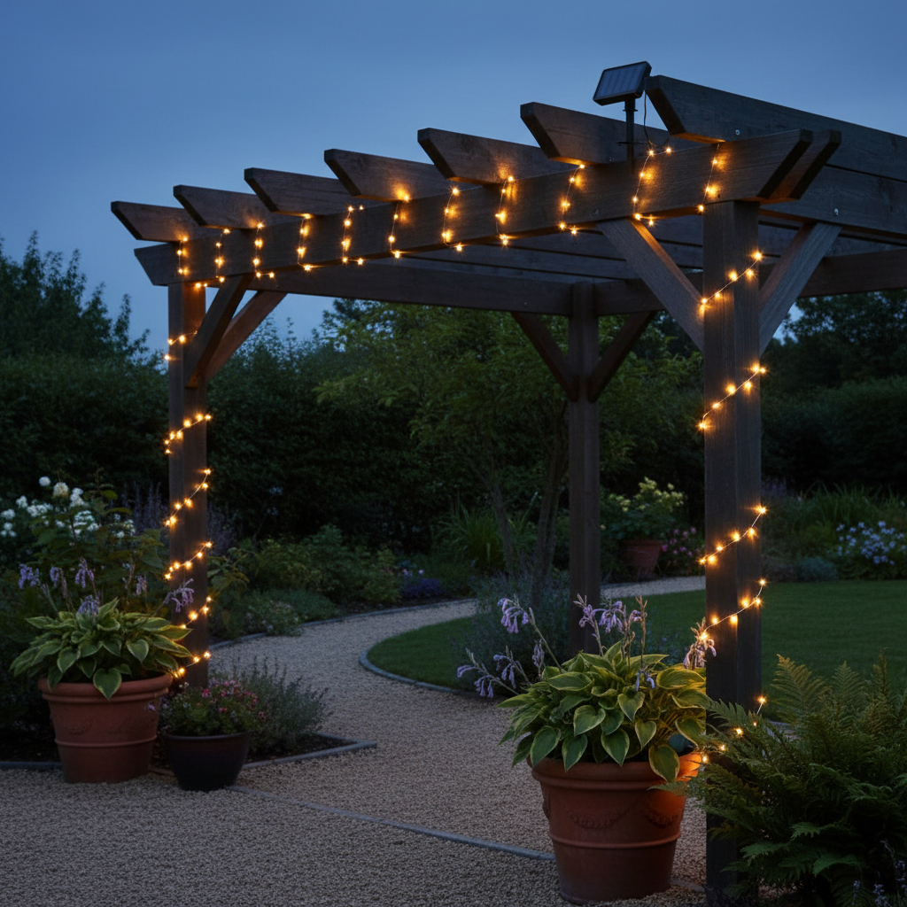 Solar Fairy Lights with Copper Wire