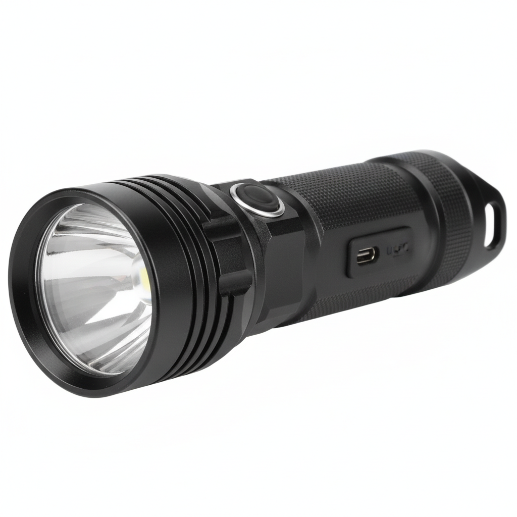 Rechargeable LED Flashlight with USB-C Charging