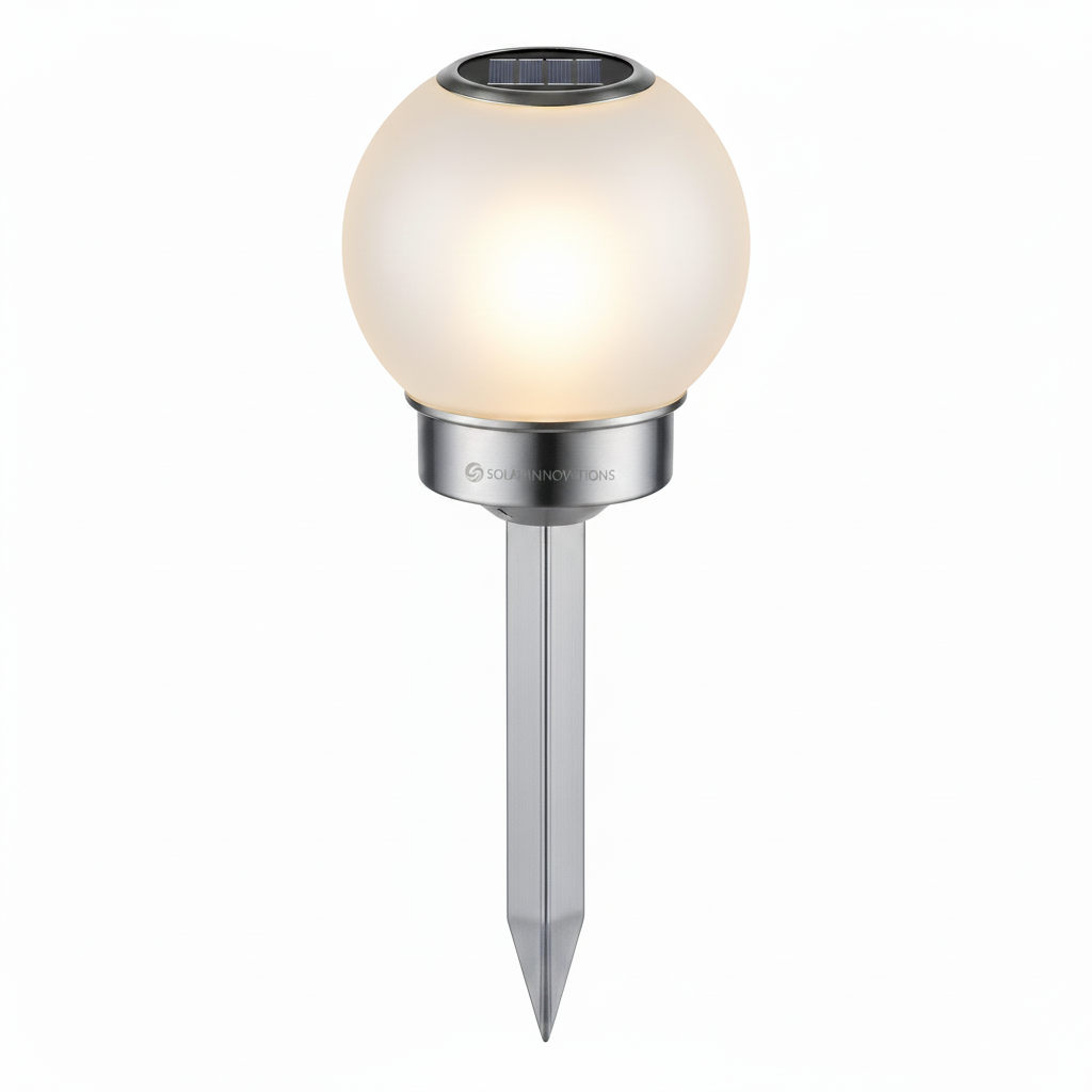 Solar Glass Ball Garden Light
