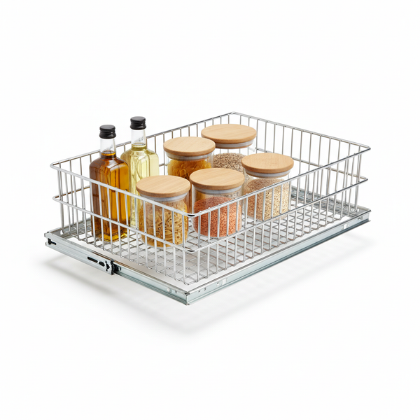 Pull-Out Kitchen Cabinet Organizer