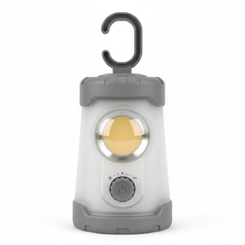 Portable LED Camping Lantern with Adjustable Brightness