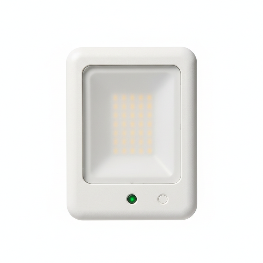 LED Emergency Bulkhead Light with Battery Backup