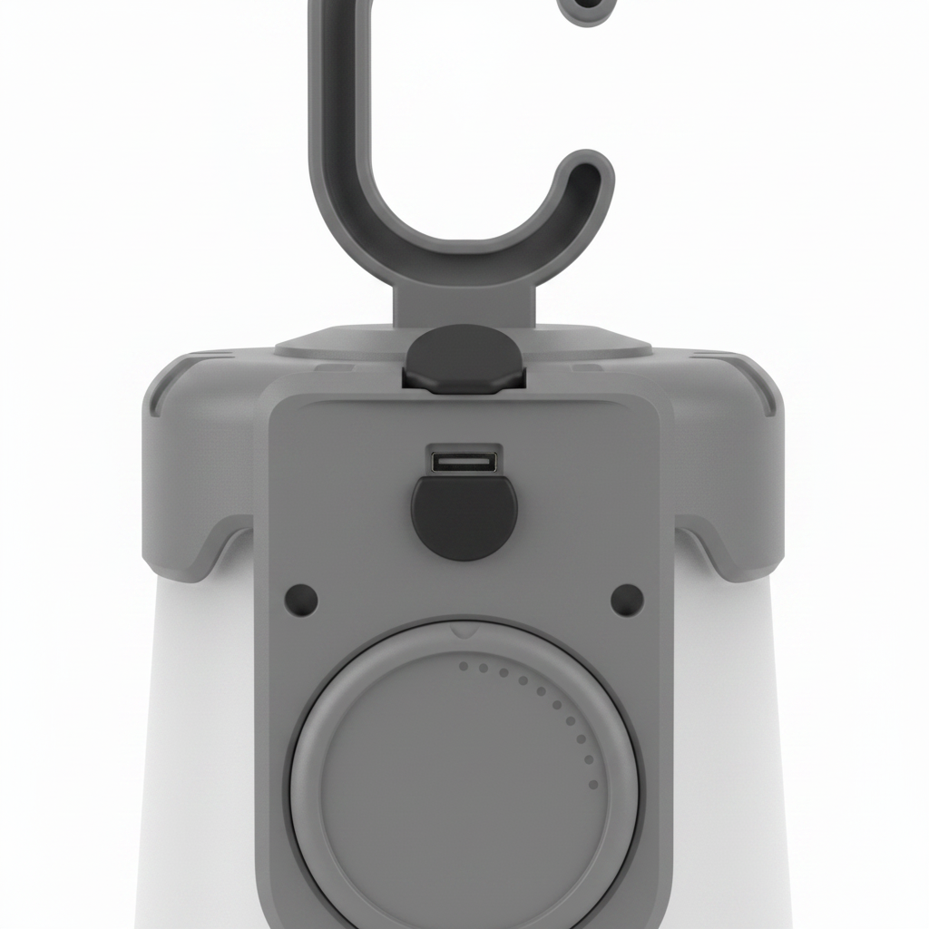 Portable LED Camping Lantern with Adjustable Brightness
