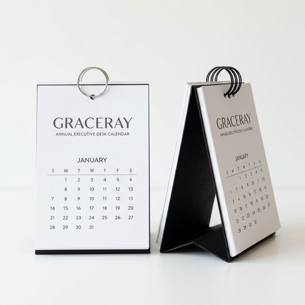 Custom Desktop Calendar Stands