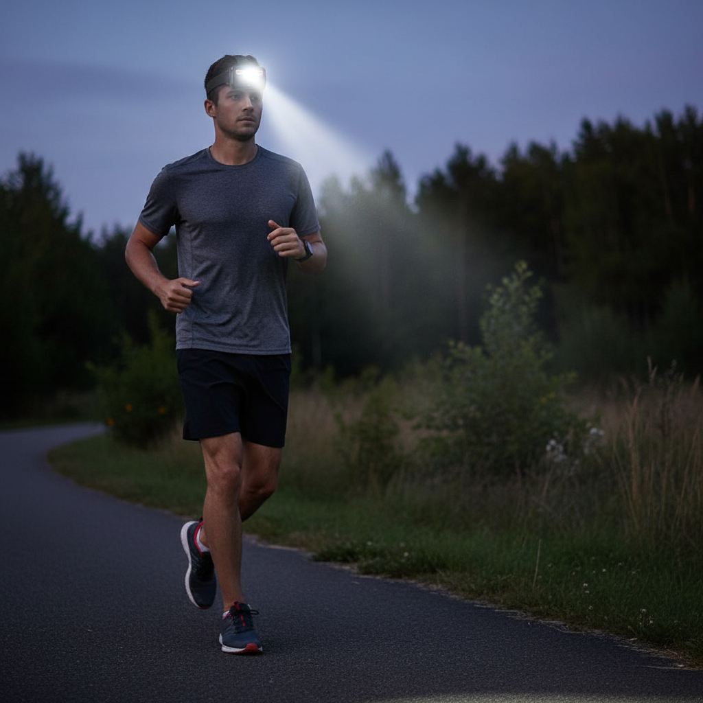 Rechargeable Mini Headlamp for Outdoor Activities