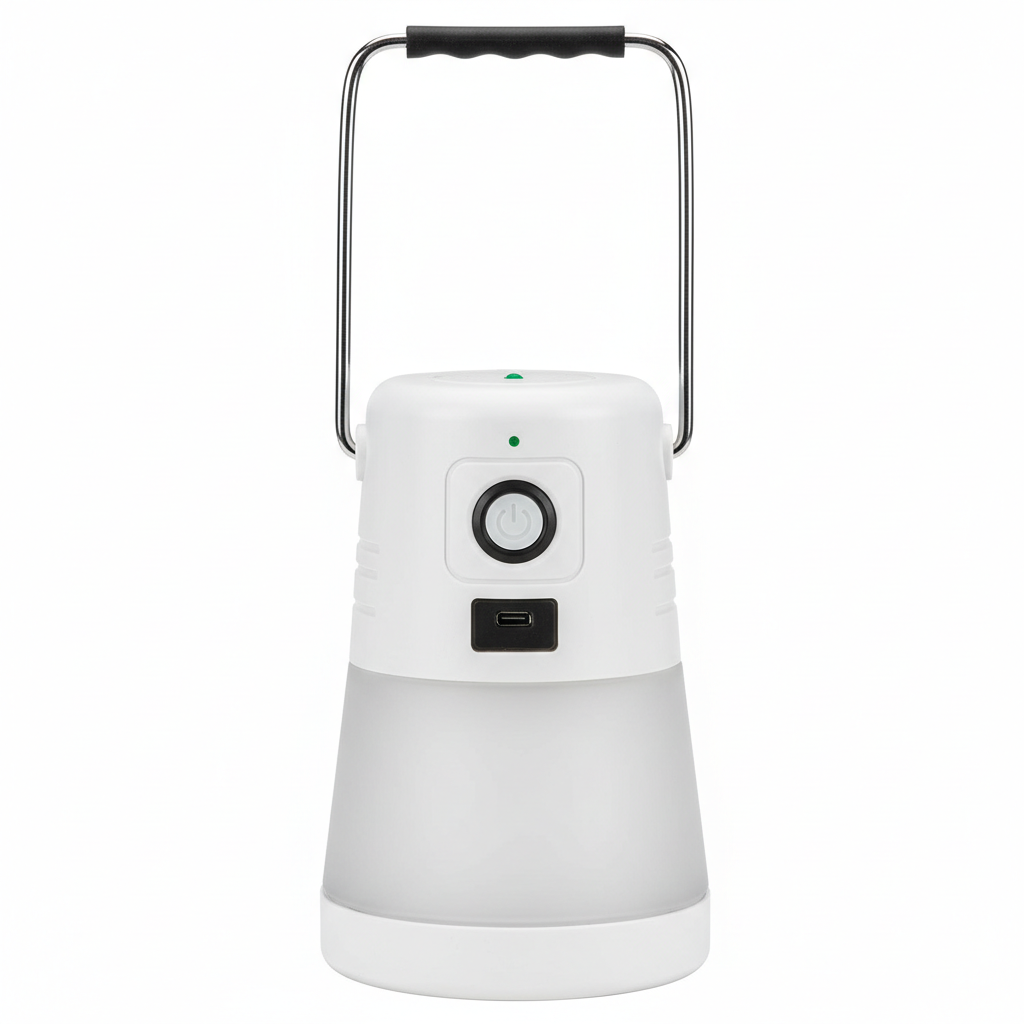 Rechargeable Portable Lantern with Hanging Hook