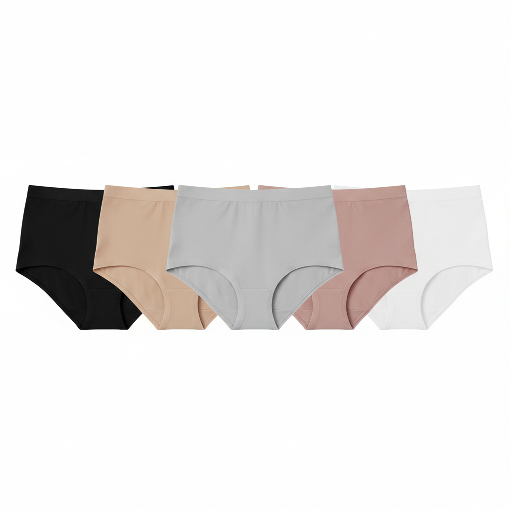 Women seamless hipster underwear 5 colors