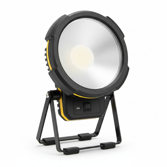 Rechargeable Floodlight Work Lamp with Power Bank