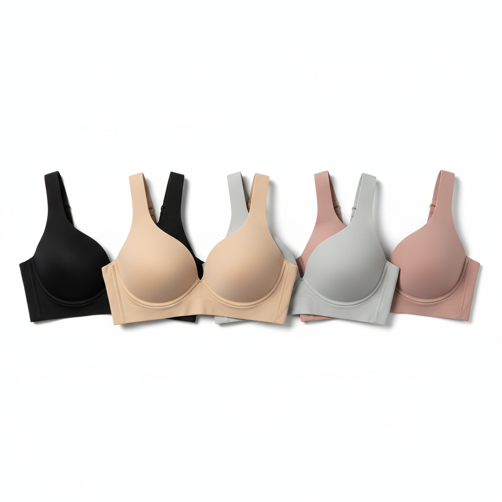 Women seamless wireless bra 4 colors