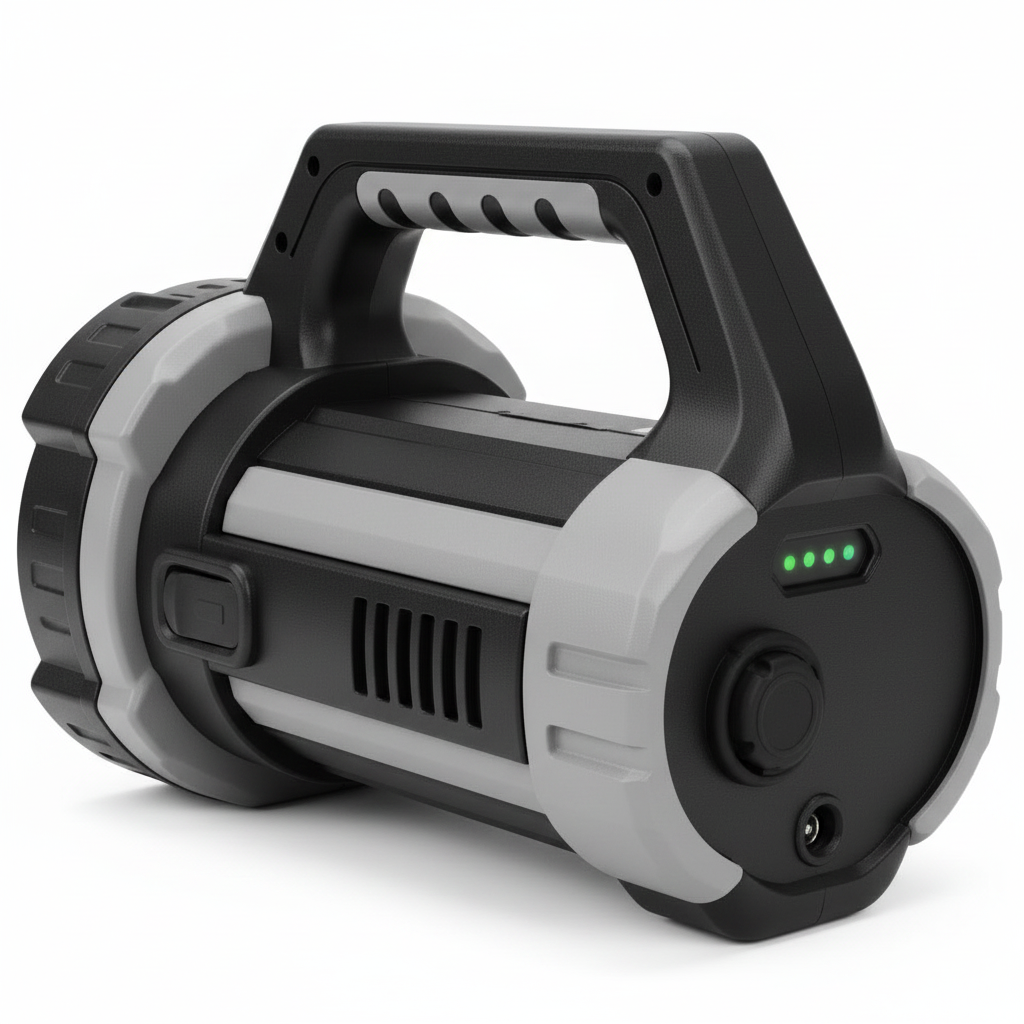 Portable LED Searchlight with Handle
