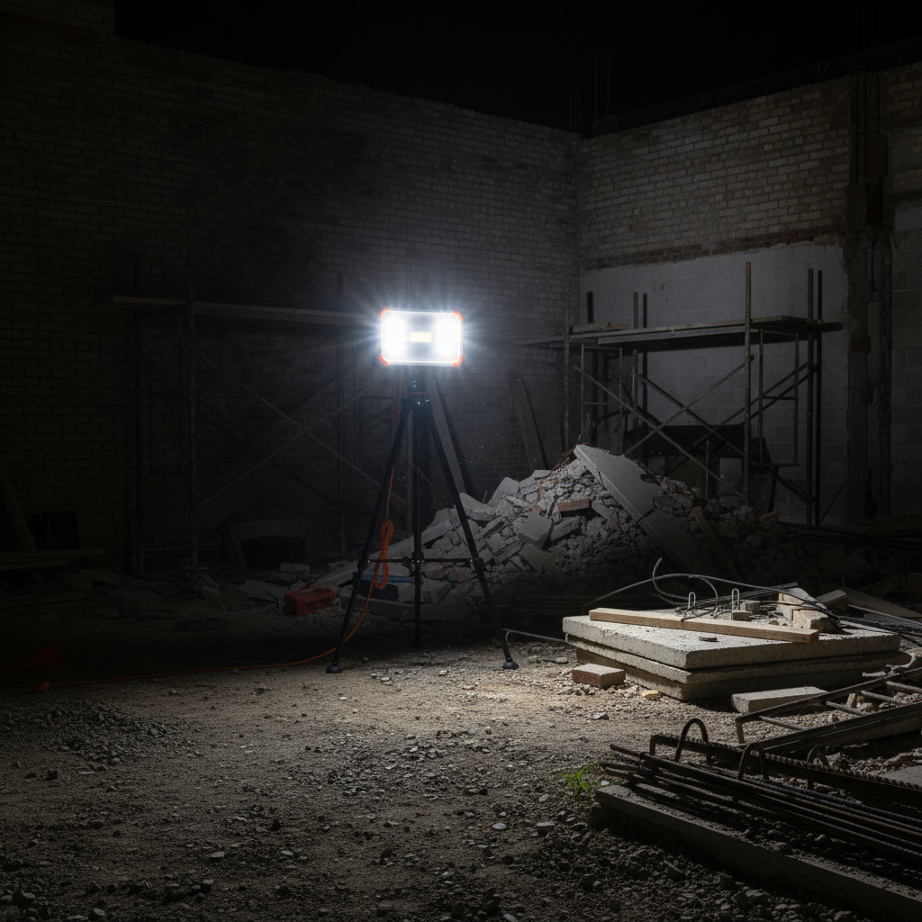 Portable LED Area Light with Tripod